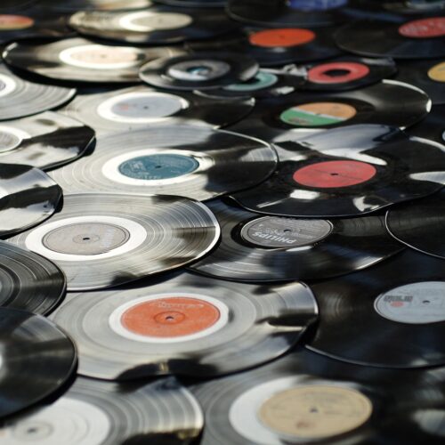 vinyl records